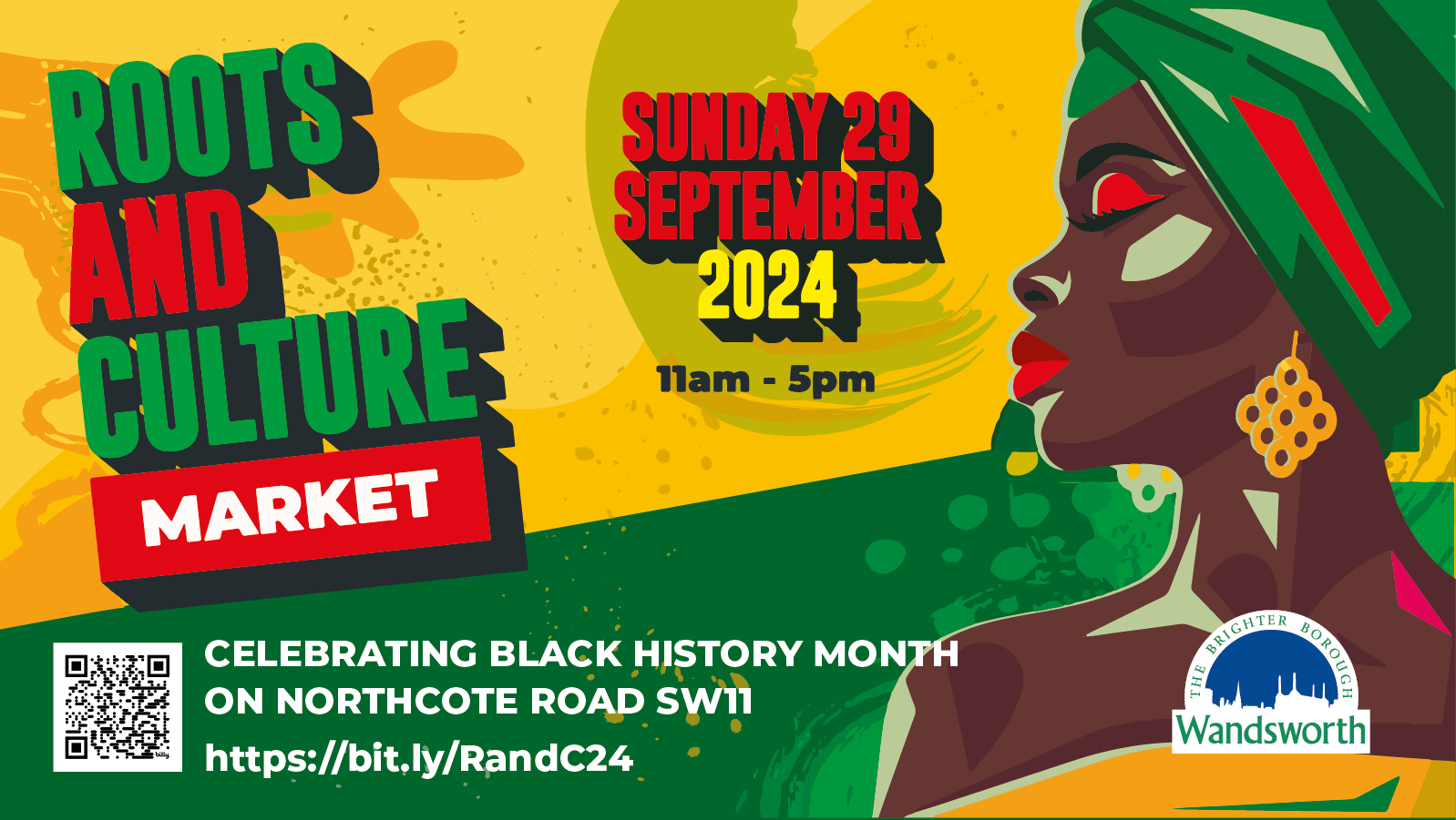 Black History Month: Roots & Culture Market Northcote Road SW11