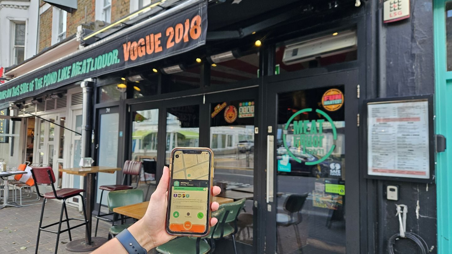 Safe Haven WalkSafe+ app