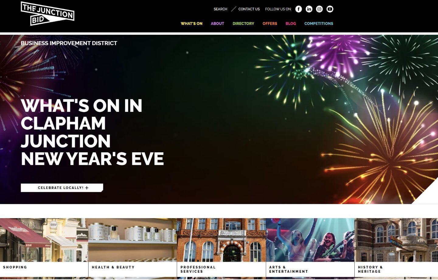 Junction BID Website