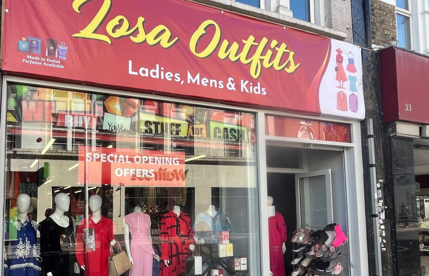 Zosa Outfits on St John's Road