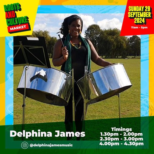 Blog Black History Month Delphina James Steel Pan Musician and Composer