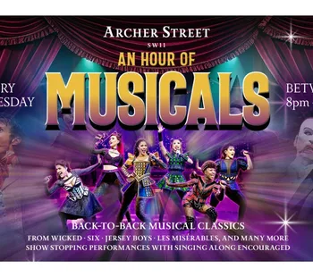 An Hour of Musicals 27 Aug - 24 Sept