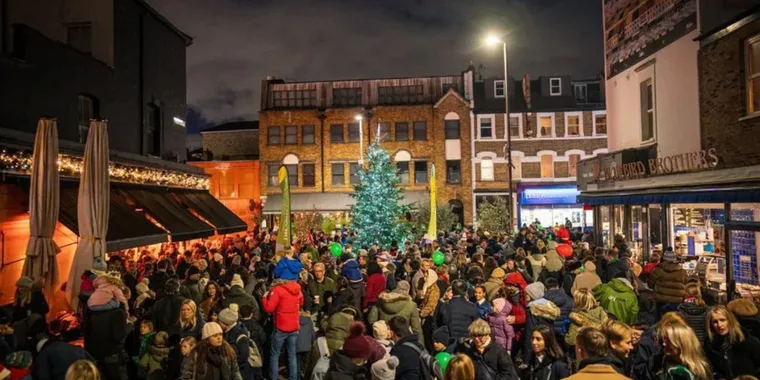 The Clapham Junction Christmas Lights Switch-On 21 Nov