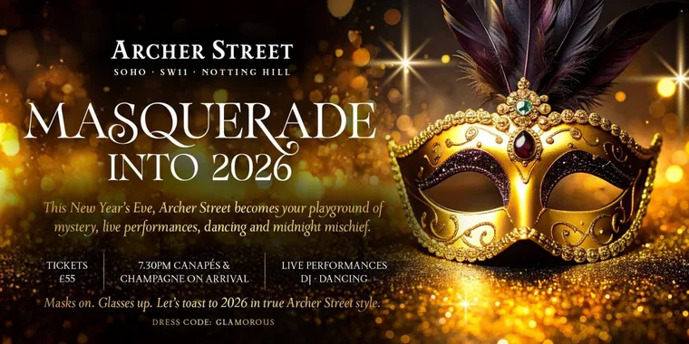 Masquerade into 2026 31 Dec - 01 Jan