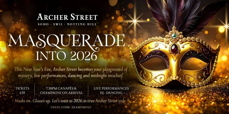 Masquerade into 2026 31 Dec - 01 Jan
