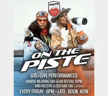 On The Piste at Archer Street 30 Jan - 27 Feb