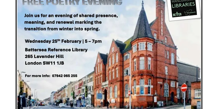 Free Poetry Evening 25 Feb