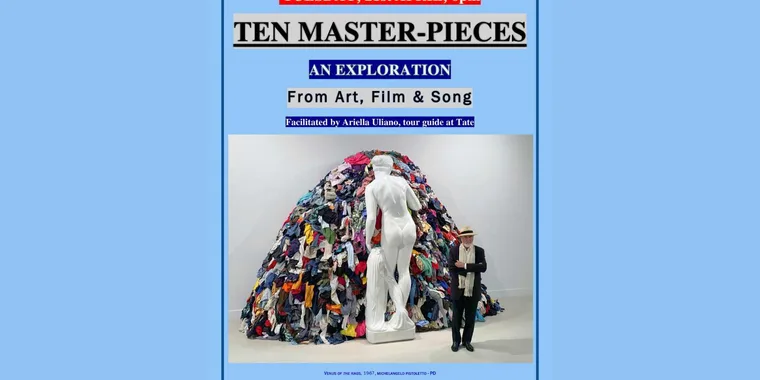 Free Art Talk: Ten Master Pieces 21 Apr