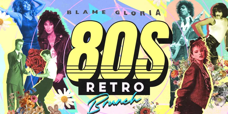 Gloria's 80's Retro Brunch 10 Jan