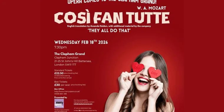 Cosi Fan Tutte 18 Feb