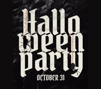 Halloween Party 31 Oct