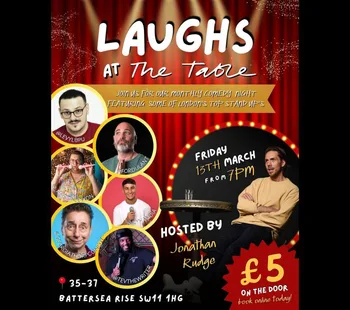 Laughs At The Table 13 Mar