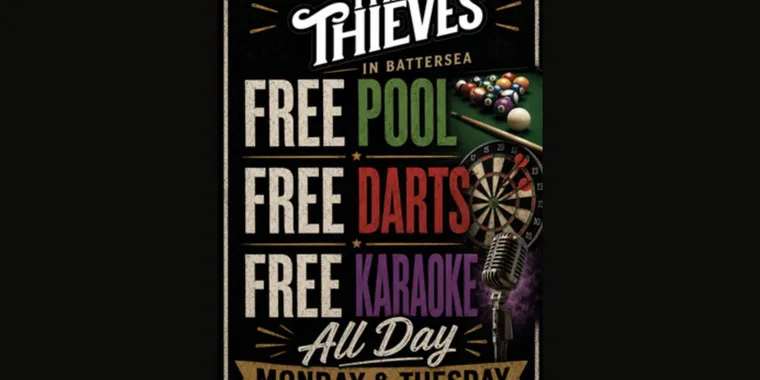 FREE Pool, Darts and Karaoke 01 Sept - 29 Sept