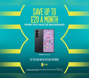 Save up to £20 a month on the Samsung Galaxy S26 29 Oct