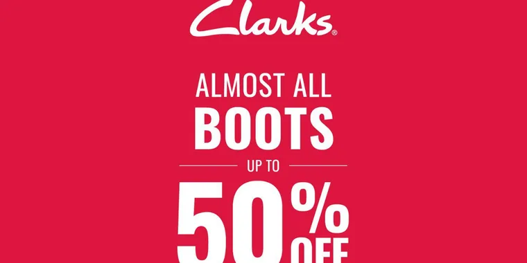 Almost 50% Off All Boots 22 Feb