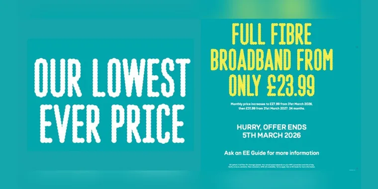 Flash Sale! Full Fibre Broadband 05 Mar