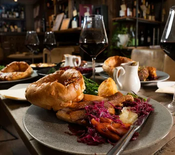 Sunday Roast £35 wine voucher