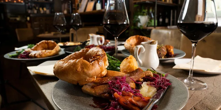 Sunday Roast £35 wine voucher