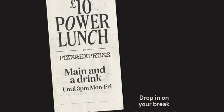 £10 Power Lunch