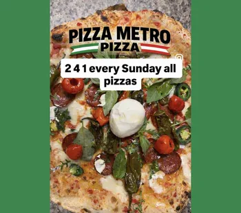 2 for 1 Pizza Sundays