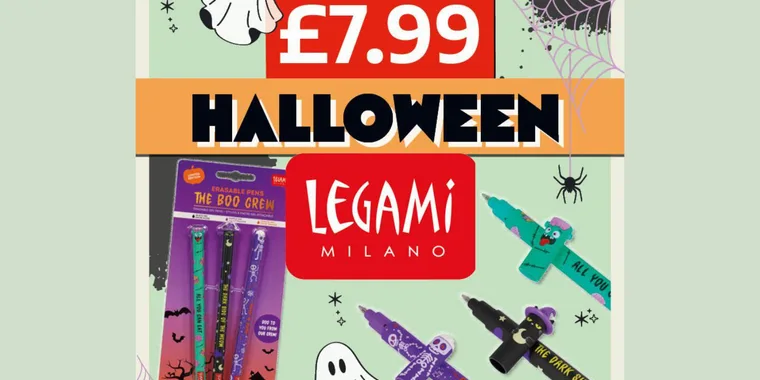 Limited Edition: Halloween Legami Boo Crew Pen Set