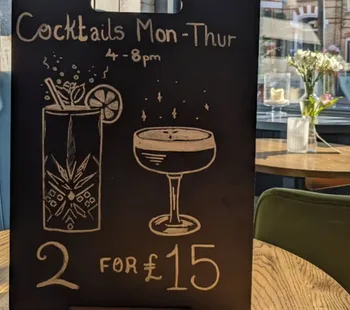 Two Cocktails for £15