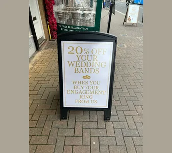 20% Off Wedding Bands*