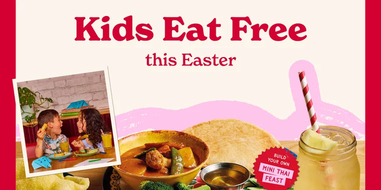 Kids Eat Free This Easter! 17 Apr